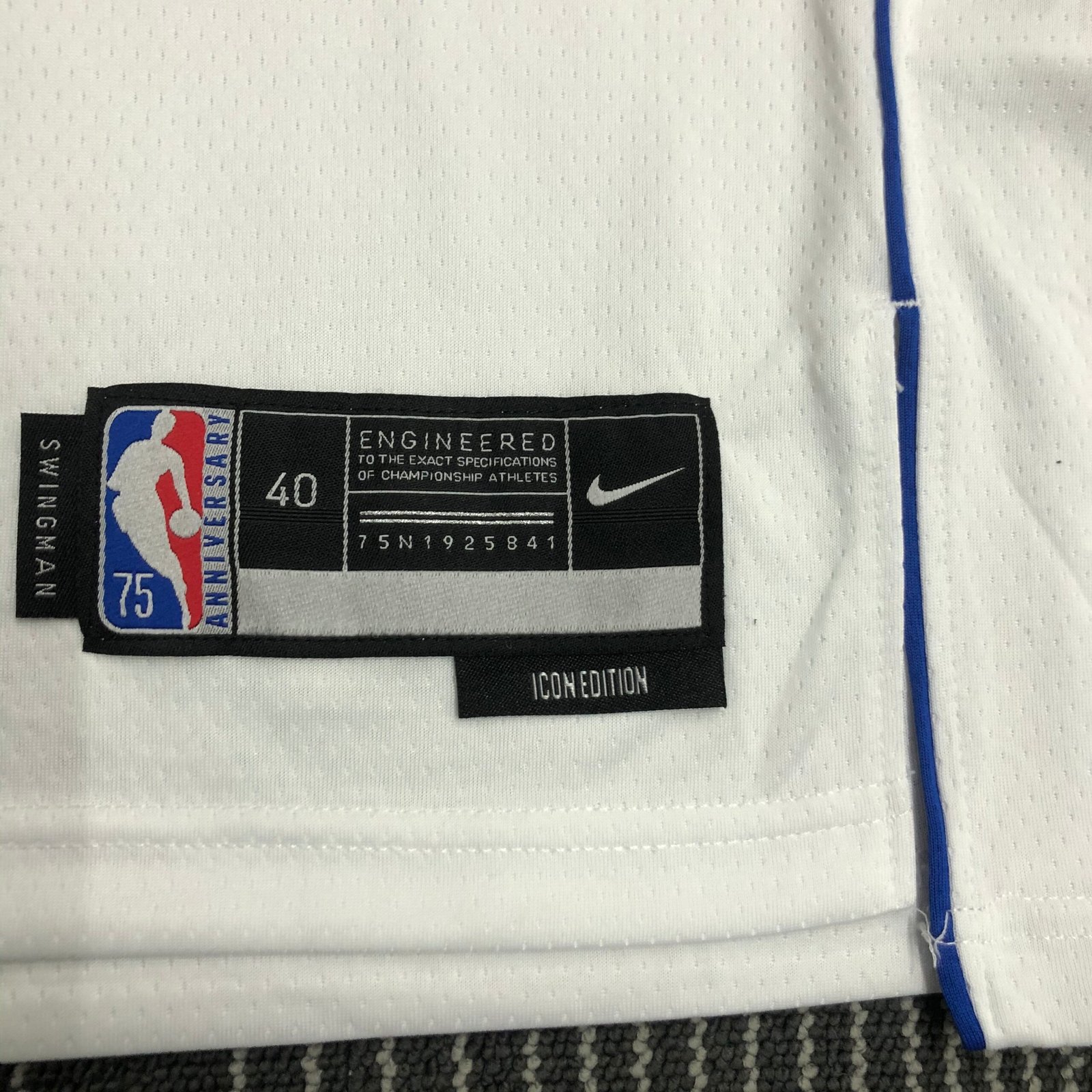 Regata NBA Nike Dallas Mavericks 75TH Diamond 21/22 Edition - Imagem 11