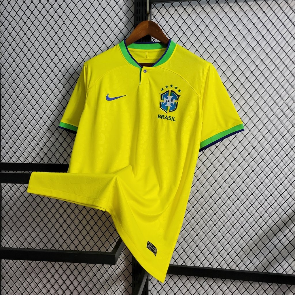 Camisa Seleção Brasileira - Torcedor Amarela 2022/23