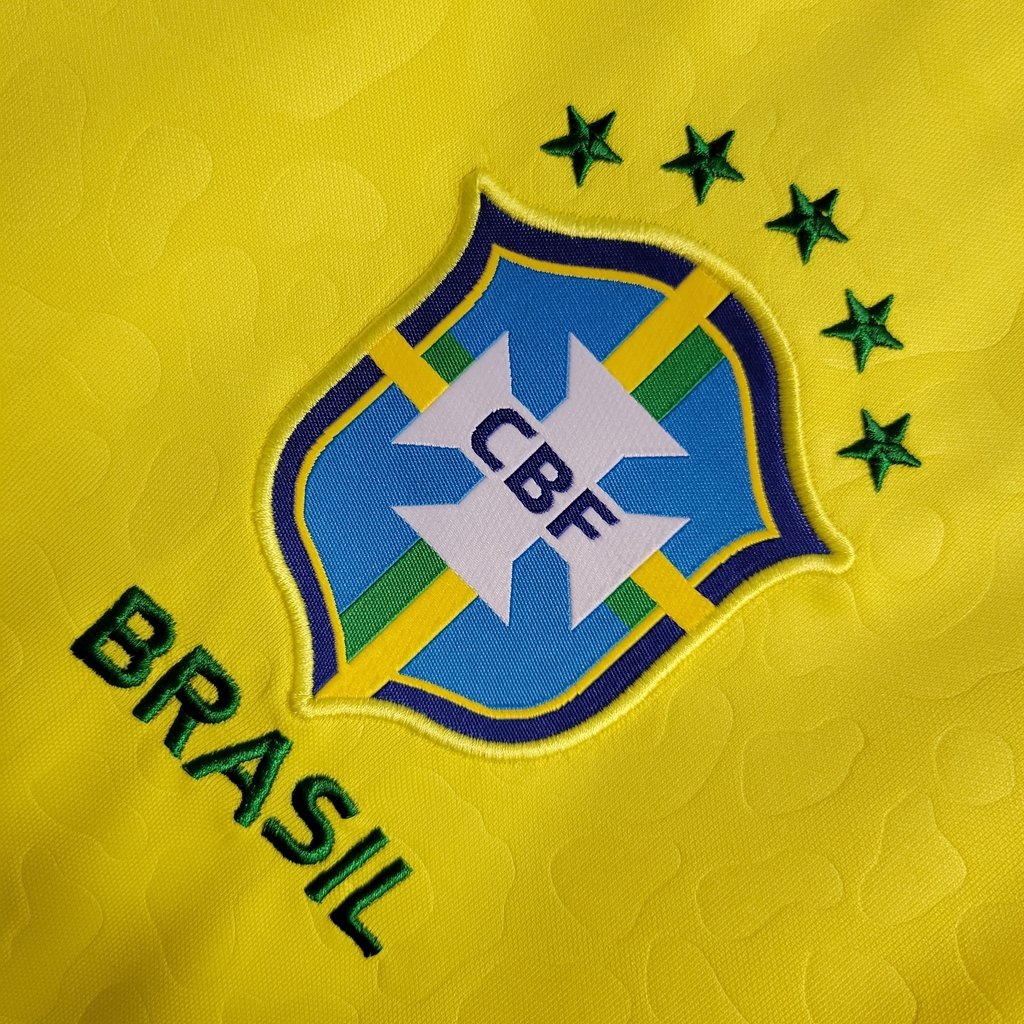 Camisa Seleção Brasileira - Torcedor Amarela 2022/23 - Imagem 4