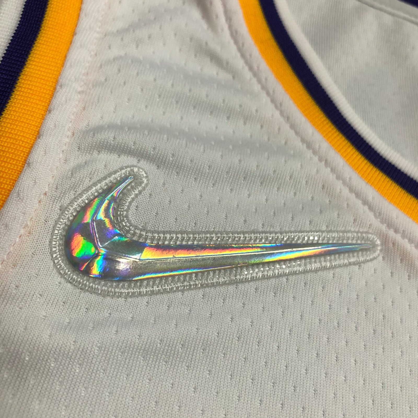 Regata NBA Nike Los Angeles Lakers 75TH Diamond 21/22 Edition - Imagem 6